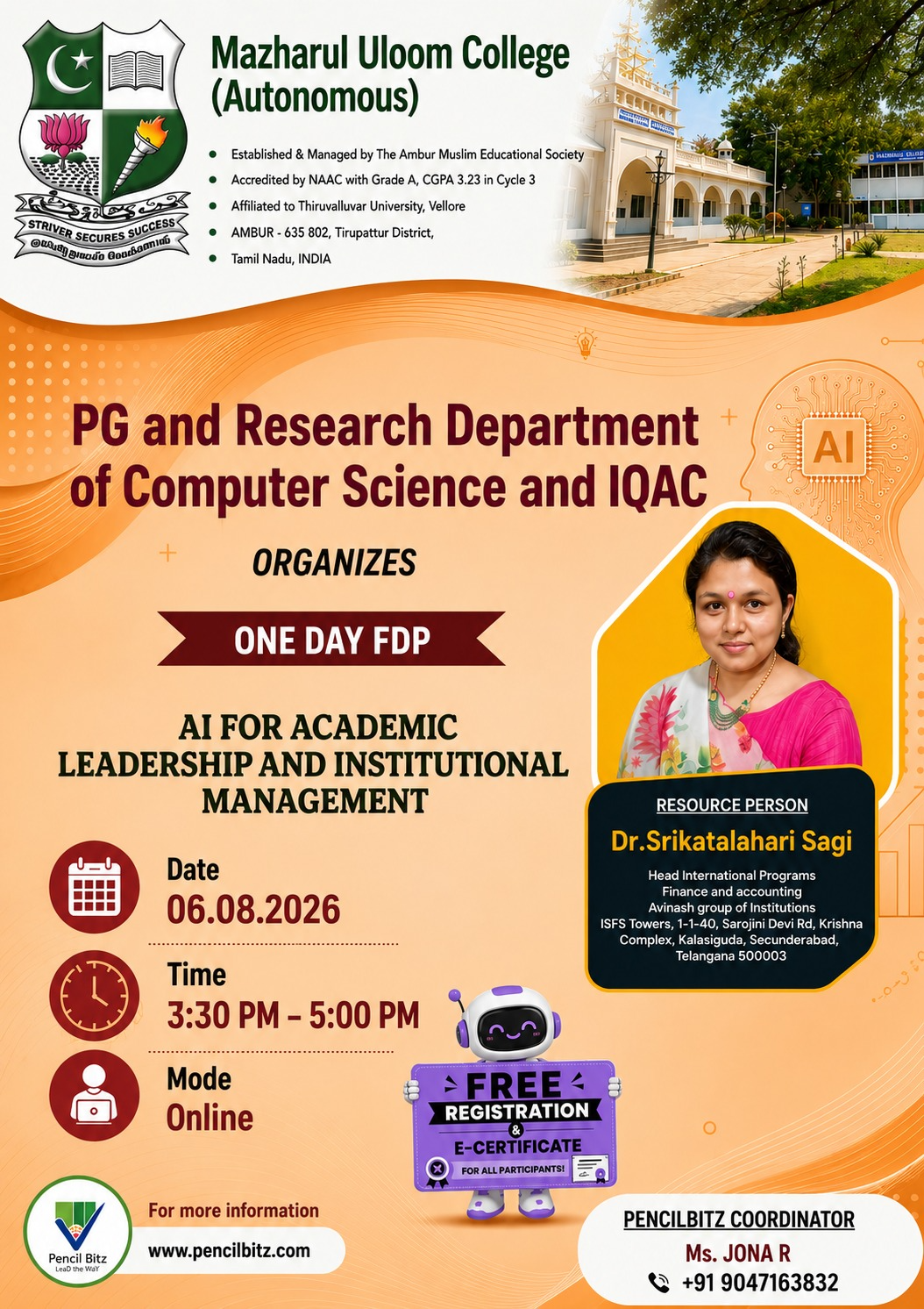 College Event Brochure